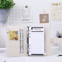 SKYDUE A6 BUDGET BINDER CREAMY OATMEAL